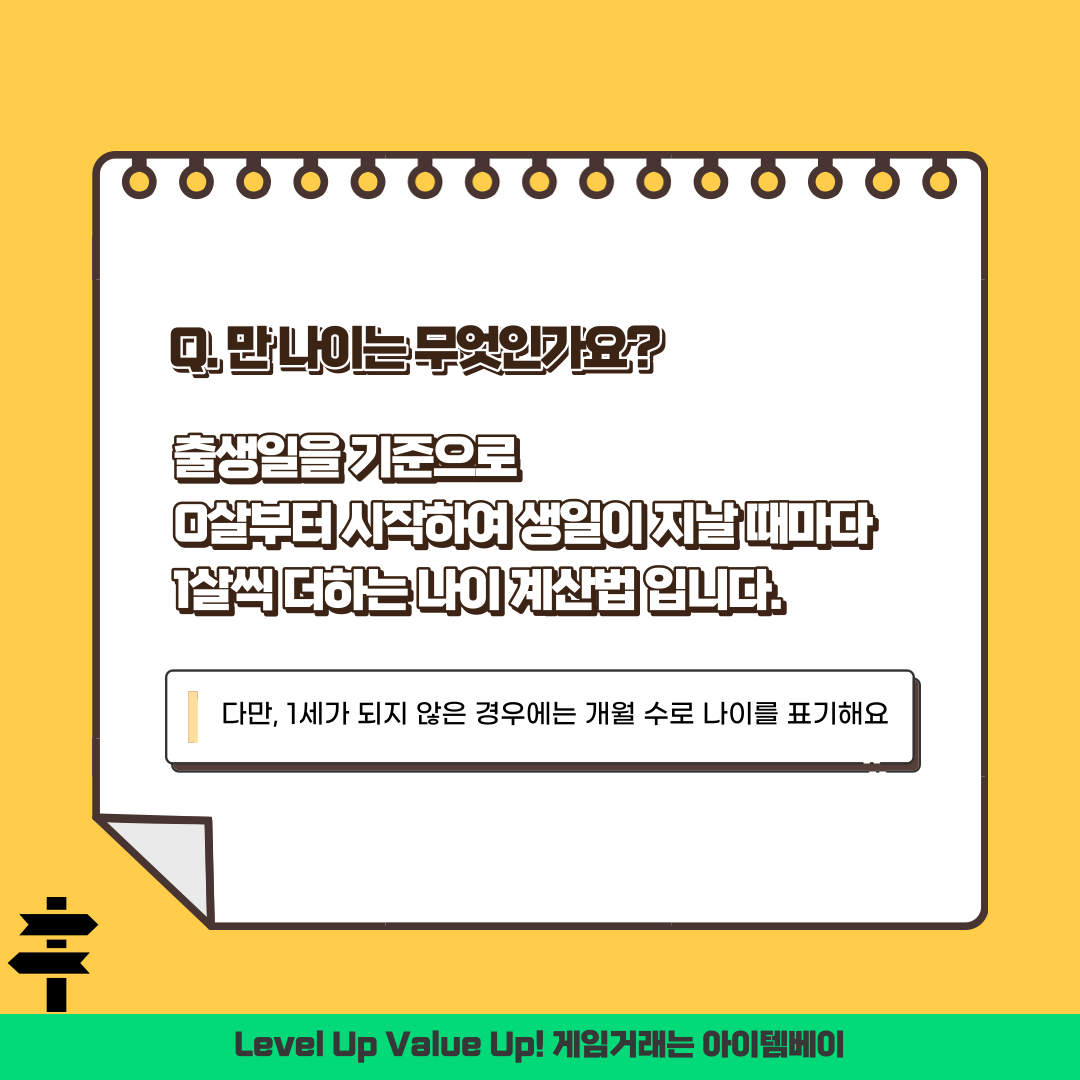 만 나이는 무엇인가요? 출생일 기준으로 0살부터 시작하여 생일이 지날때마다 1살씩 더하는 나이 계산법 입니다. 다만 1세가 되지 않은 경우에는 개월 수로 나이를 표기해요